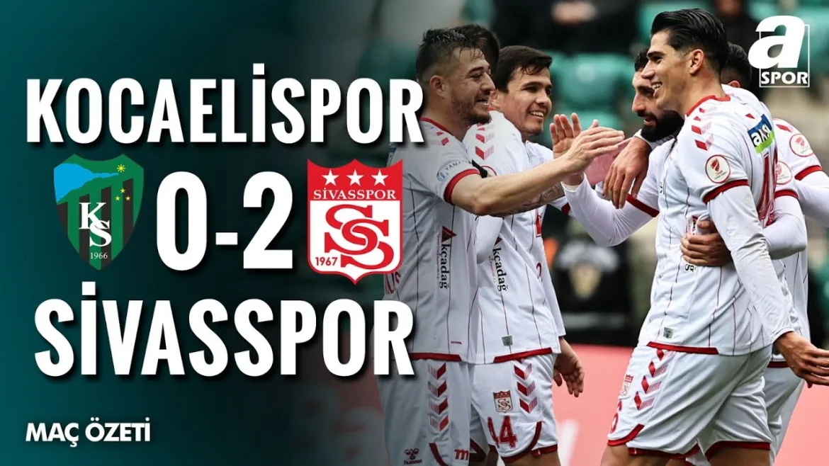 Kocaelispor 0-2 Sivasspor MAÇ ÖZETİ | Ziraat Türkiye Kupası D Grubu | 04 Şubat 2025 | A Spor
