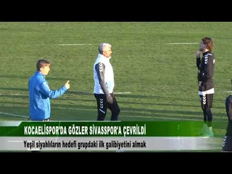 KOCAELİSPOR’DA GÖZLER SİVASSPOR MAÇINA ÇEVRİLDİ 3 Şubat 2025 | tv41