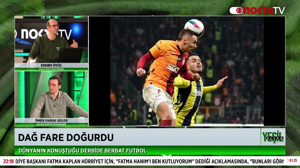 Şanlıurfaspor – Kocaelispor Maçının Analizi | Erdem Övüç İle Yeşil Siyah 25 Şubat 2025 | Nokta TV