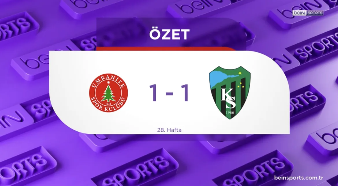 ÖZET | Lider Kocaelispor, İstanbul’da takıldı! 6 Mart 2025 | beIN Sports