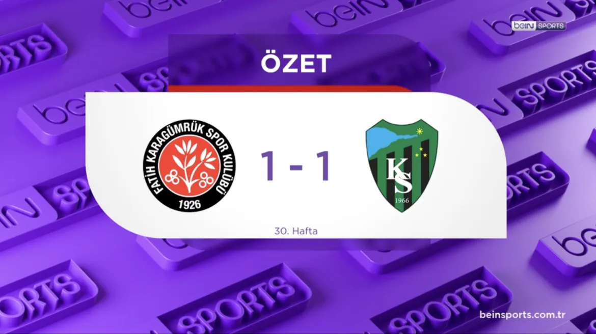 ÖZET | İstanbul’da puanlar paylaşıldı! 17 Mart 2025 | beIN Sports