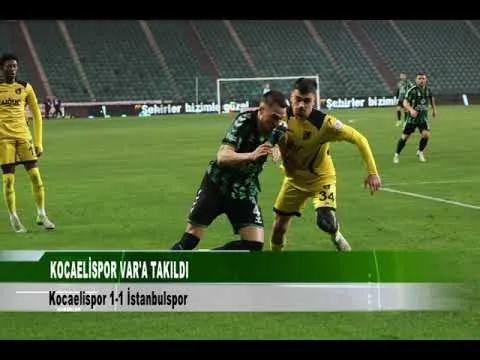 KOCAELİSPOR İSTANBULSPOR MAÇINDA VAR’A TAKILDI 5 Mart 2025 | tv41