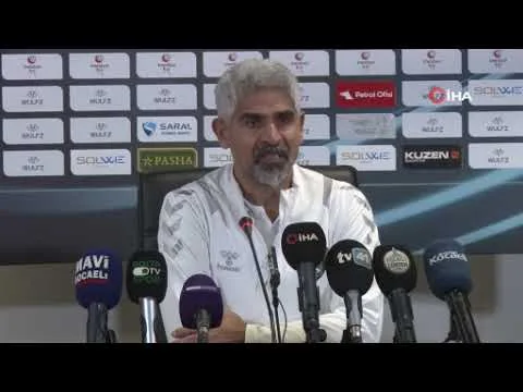 Kocaelispor Teknik Direktörü İsmet Taşdemir: “1 puan önemli ama sahada doğru ve iyi oyun yoktu 17 Mart 2025 | Kocaeli TV