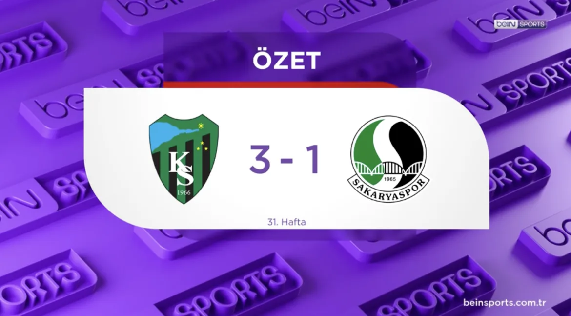 ÖZET | Marmara derbisinde kazanan Kocaelispor! 31 Mart 2025 | beIN Sports