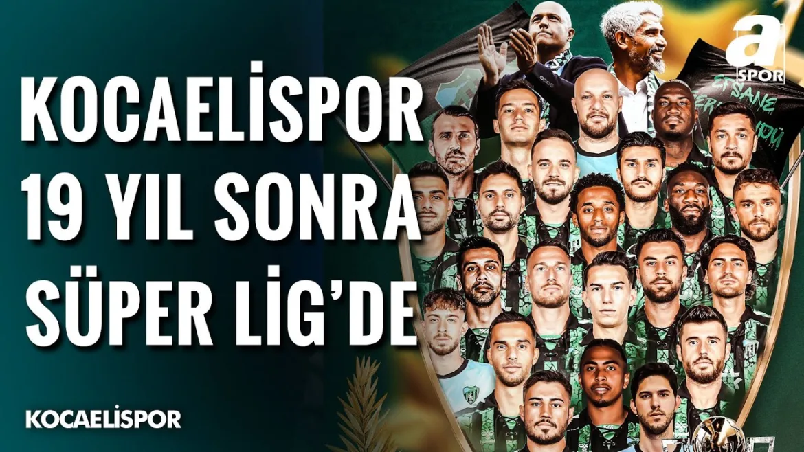 Kocaelispor 16 Yıl Sonra Süper Lig’de! Kocaelispor Başkanı Recep Durul Açıklamalarda Bulundu 19 Nisan 2025 | A Spor