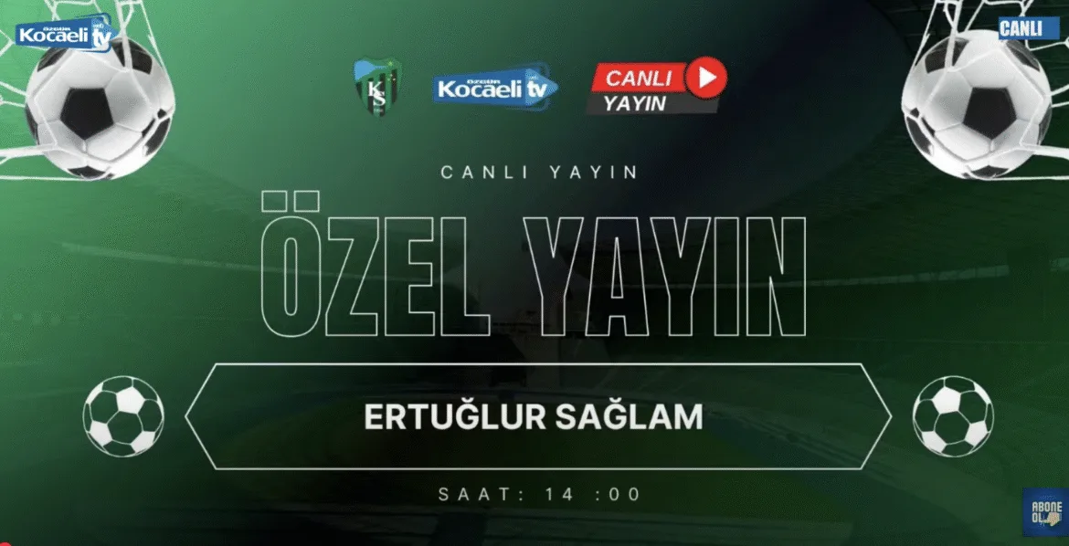 ERTUĞRUL SAĞLAM BASIN TOPLANTISI | CANLI YAYIN 7 Mayıs 2025 | Özgür Kocaeli