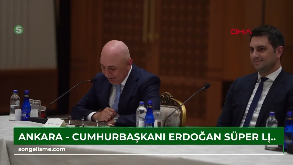 Ankara - Cumhurbaşkanı Erdoğan, Süper Lig'e yükselen 3 kulübün heyetlerini kabul etti 18 Haziran 2025 | Son Gelişme Spor