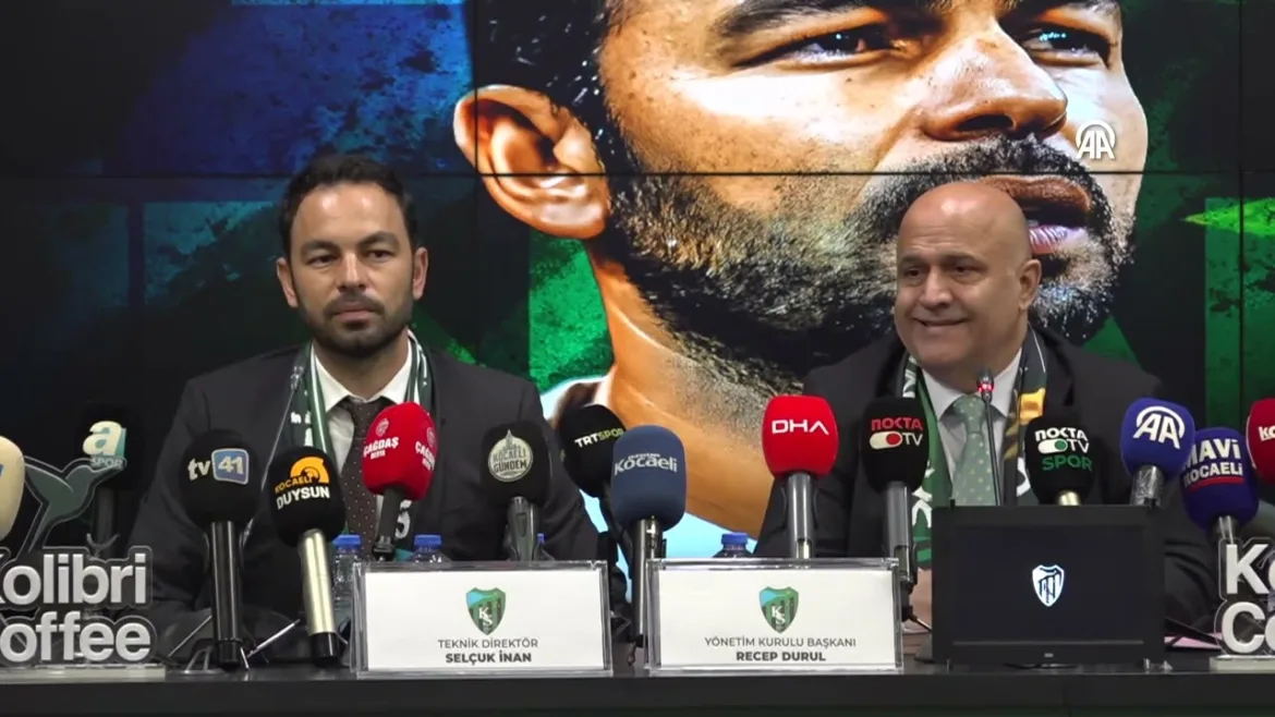 Selçuk İnan, Kocaelispor ile resmi imzayı attı! İşte hedefi… 3 Haziran 2025 | Ajansspor