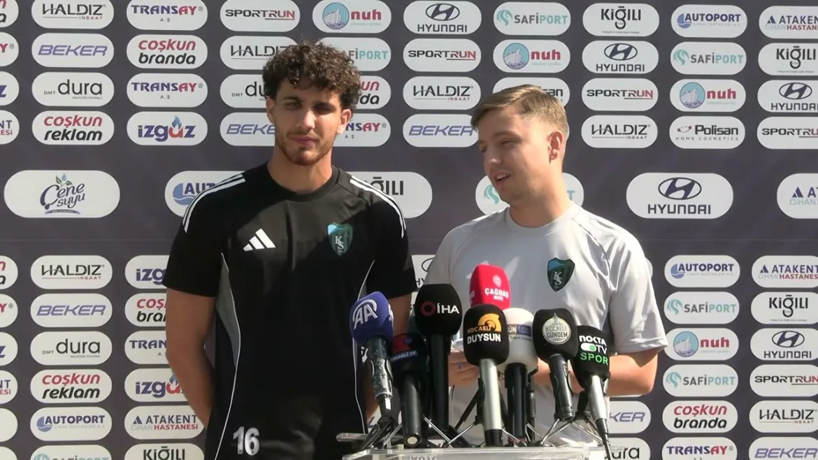 Botond: Hocayla yarım saat konuştum, Kocaelispor’a geldim. #kocaelispor #trendyolsüperlig #kocaeli 9 Eylül 2025 | Özgür Kocaeli