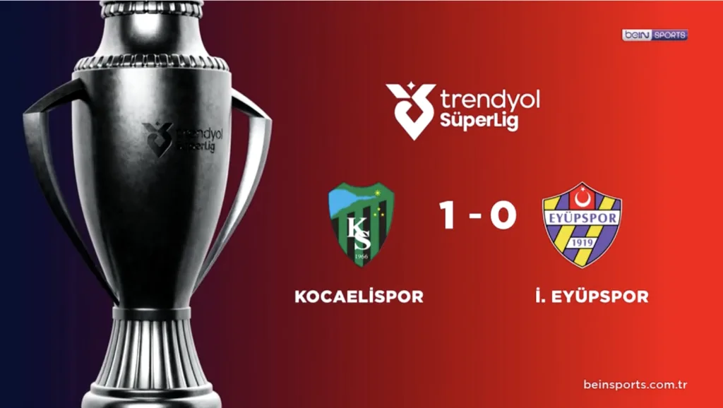 ÖZET | Kocaelispor 1-0 İkas Eyüpspor 4 Ekim 2025 | beIN Sports