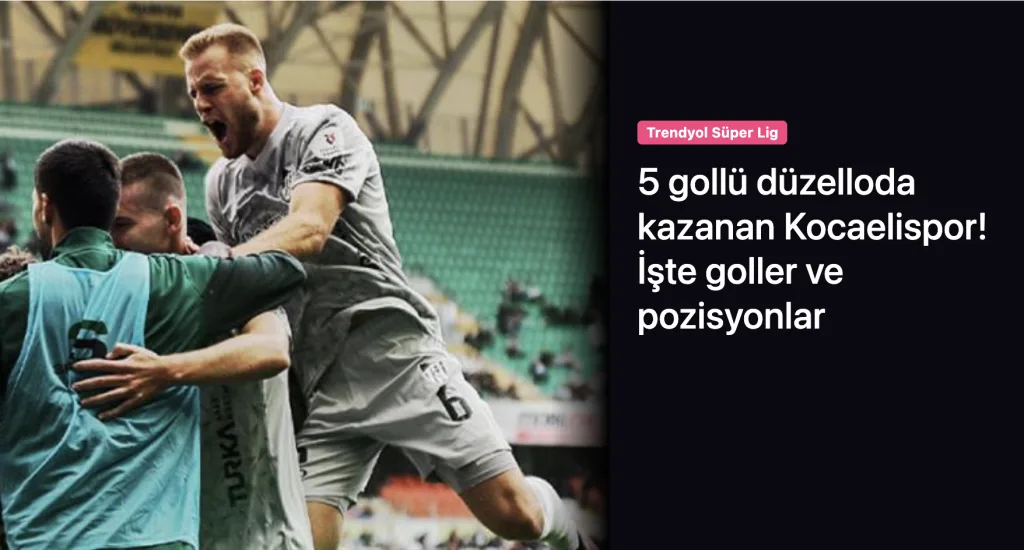 GOLLER : Tümosan Konyaspor 2-3 Kocaelispor 18 Ekim 2025 | beIN Sports