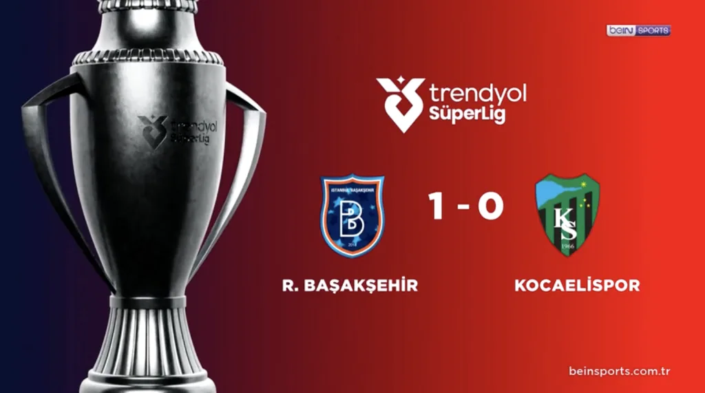 ÖZET | Rams Başakşehir 1-0 Kocaelispor 31 Ekim 2025 | beIN Sports