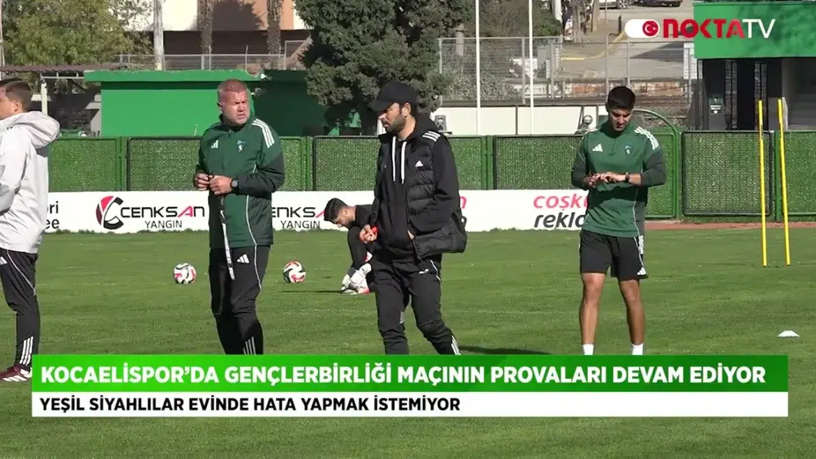 Kocaelispor’da Gençlerbirliği Maçının Provaları Devam Ediyor 25 Kasım 2025 | Nokta TV