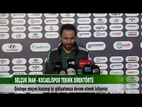 SELÇUK İNAN: “Göztepe maçını kazanıp iyi gidişatımıza devam etmek istiyoruz. 21 Kasım 2025 | tv41