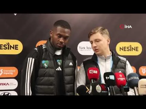 Anfernee Dijksteel: Galibiyet alamadığımız için… 7 Aralık 2025 @Ajansspor