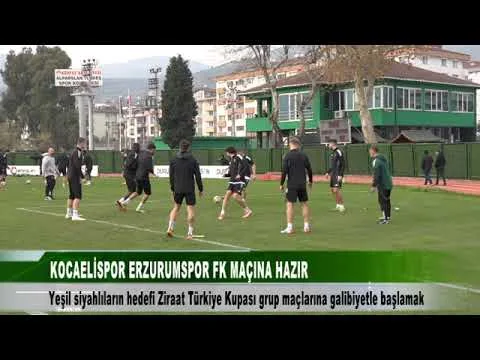 KOCAELİSPOR ERZURUMSPOR MAÇINA HAZIR 22 Aralık 2025 @tv41