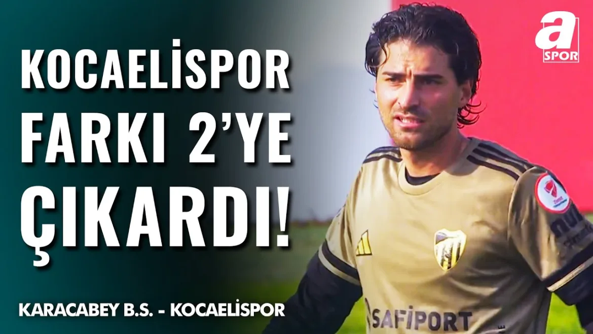 GOL Ahmet Sagat | Karacabey Belediye Spor 0-2 Kocaelispor | Ziraat Türkiye Kupası 4. Tur 3 Aralık 2025 | @aspor