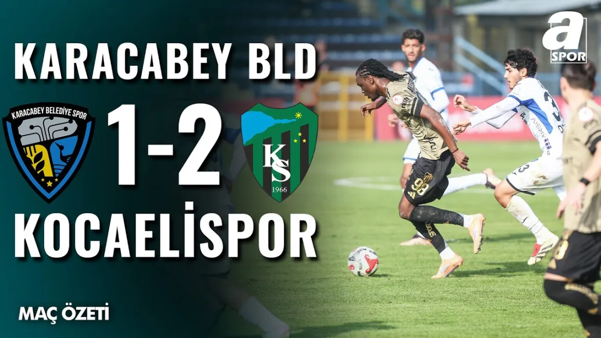 Karacabey Belediyespor 1-2 Kocaelispor MAÇ ÖZETİ | Ziraat Türkiye Kupası 4. Tur Maçı | 03.12.2025 3 Aralık 2025 @ aspor