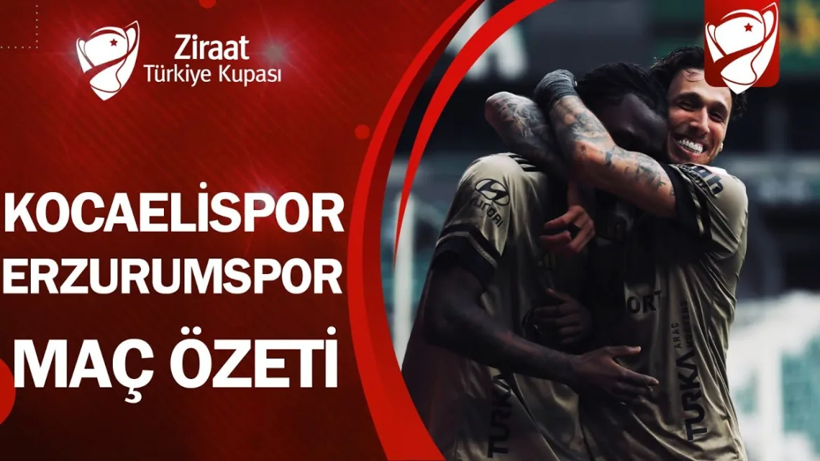 Kocaelispor 3-1 Erzurumspor | MAÇ ÖZETİ | Ziraat Türkiye Kupası 1.Hafta Maçı 23 Aralık 2025 @ZiraatTürkiyeKupası