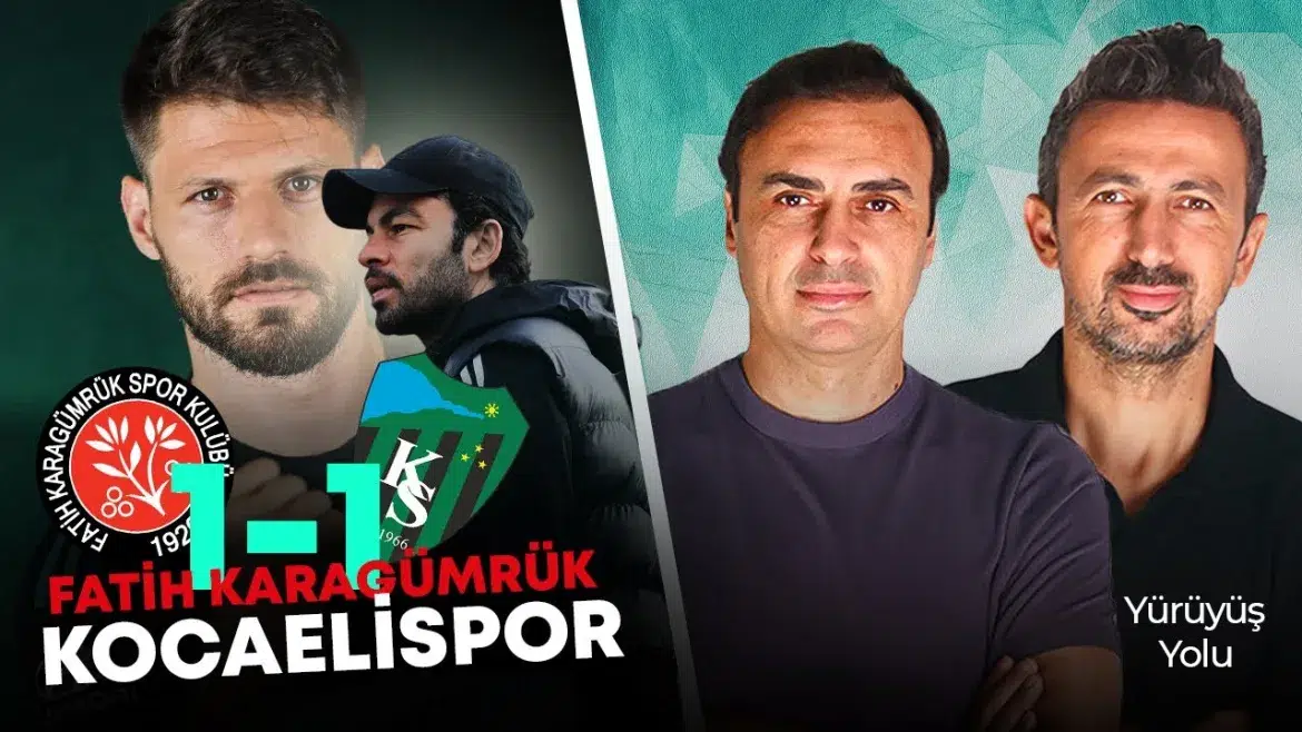 KOCAELİSPOR YENİLMEDİ | Fatih Karagümrük 1-1 Kocaelispor | Petrovic Antalyaspor | Yürüyüş Yolu S2B14 15 Aralık 2025 @LaGolfo