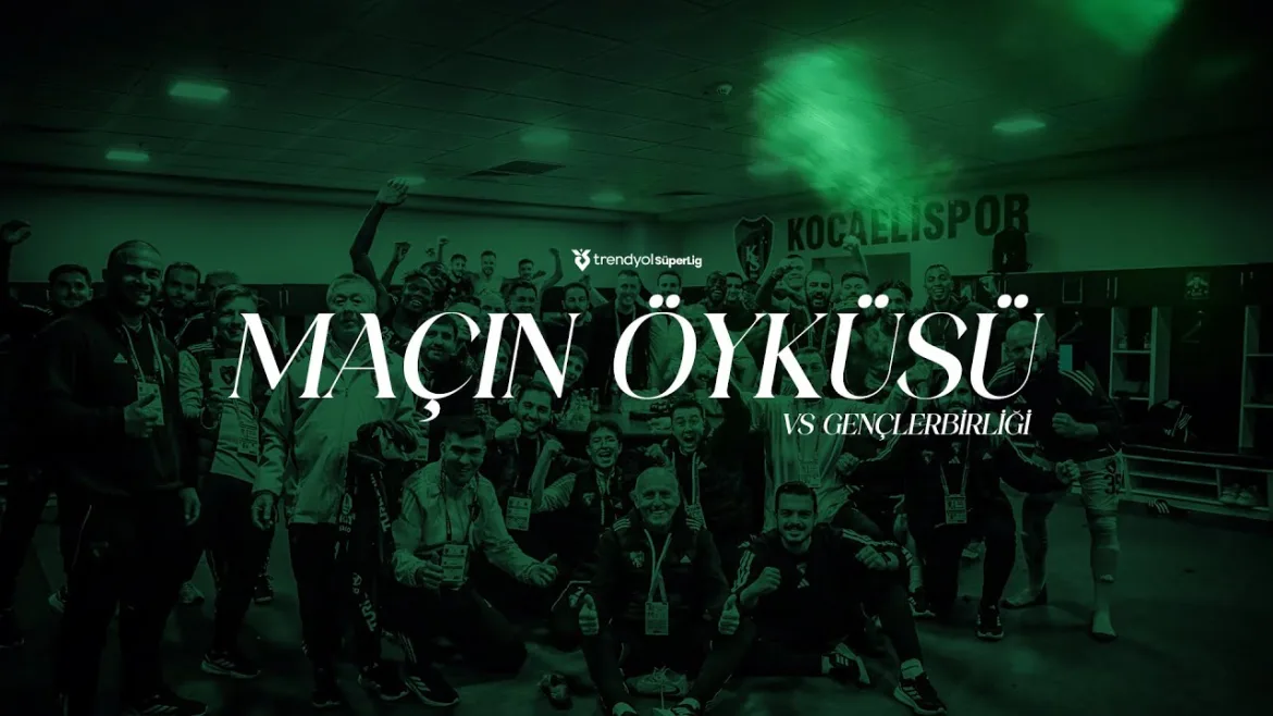 Maçın Öyküsü 📹 | 🆚 Gençlerbirliği 1 Aralık 2025 @Kocaelispor