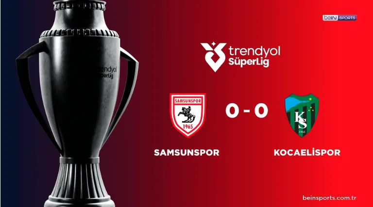 ÖZET | Samsunspor 0-0 Kocaelispor 24 Ocak 2026 @beINSports
