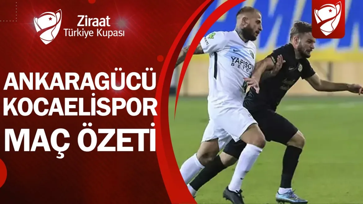 Ankaragücü 1 – 2 Kocaelispor | Maç Özeti | Ziraat Türkiye Kupası 3. Tur Maçı (03.11.2020) 7 Ocak 2025 @Ziraat Türkiye Kupası