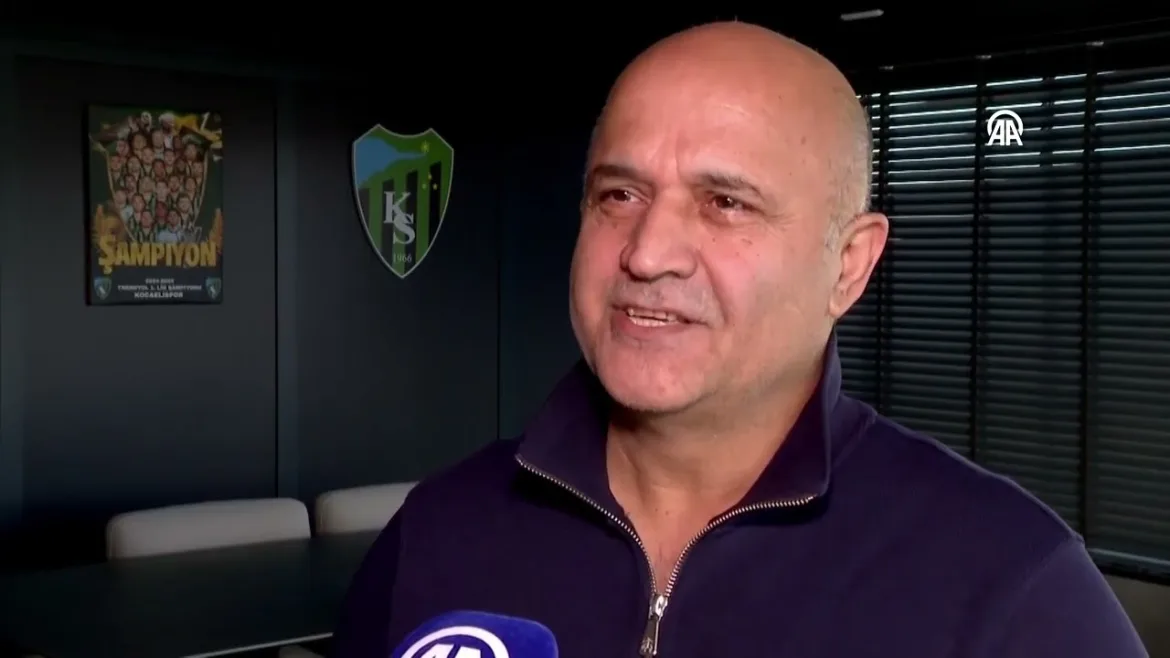 Başkan Recep Durul, Kocaelispor’un hedefini açıkladı! 1 Ocak 2026 @Ajansspor