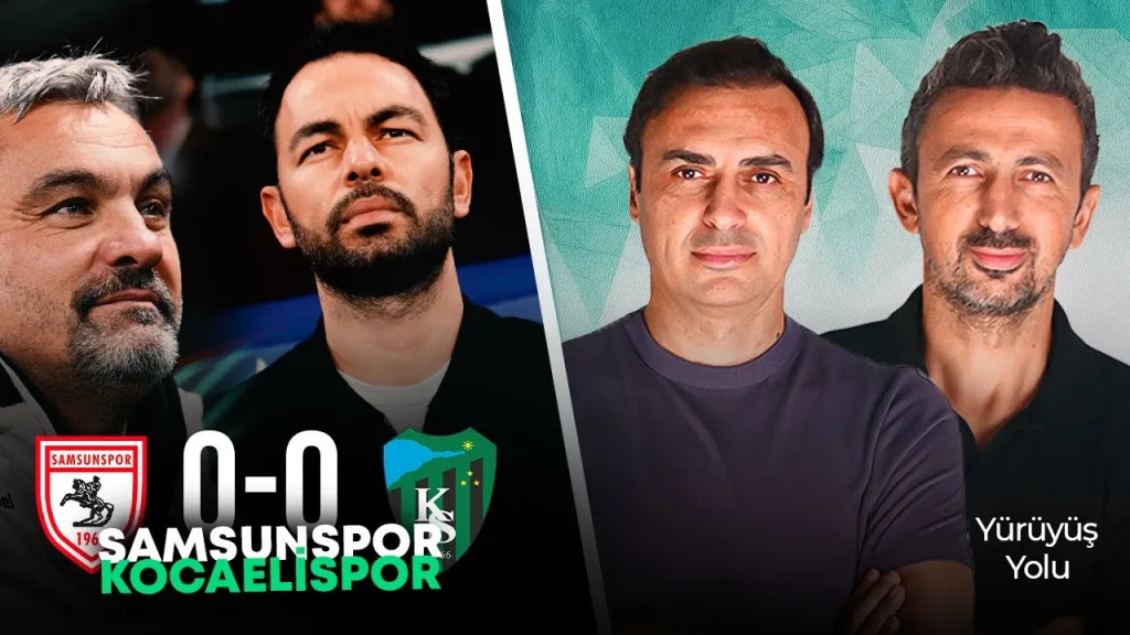KOCAELİSPOR DEPLASMANDA KAZANAMIYOR | Kocaelispor 0-0 Samsunspor | Fenerbahçe | Yürüyüş Yolu S2B17 26 Ocak 2026 @LaGolfo 3 KOCAELİSPOR DEPLASMANDA KAZANAMIYOR | Kocaelispor 0-0 Samsunspor | Fenerbahçe | Yürüyüş Yolu S2B17 26 Ocak 2026 @LaGolfo