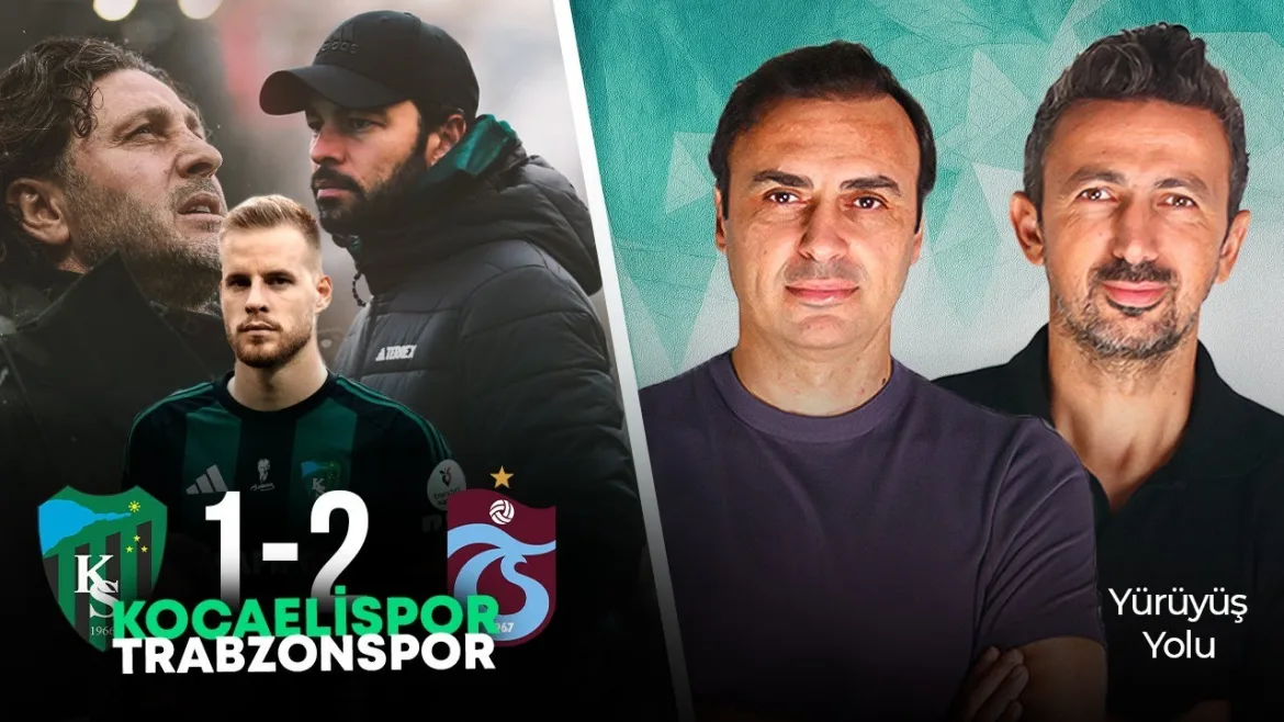 KOCAELİSPOR EVİNDE YENİLDİ | Kocaelispor 1-2 Trabzonspor | Smolcic, Fatih Tekke | Yürüyüş Yolu S2B16 19 Ocak 2026 @LaGolfo