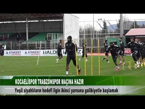 KOCAELİSPOR TRABZONSPOR MAÇINA HAZIR 17 Ocak 2026 @tv41