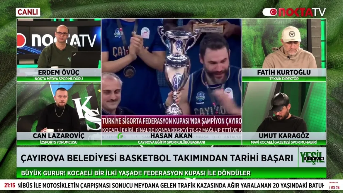 Kocaelispor, Trabzonspor’u Geçerken Takıldı | Erdem Övüç İle Yeşil Siyah | 19 Ocak 2026 @NoktaTV