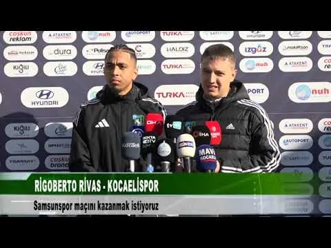 RİGOBERTO RİVAS KOCAELİSPOR 21 Ocak 2026 @tv41