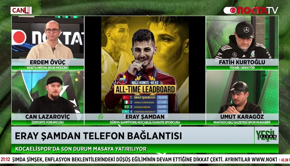 Samsunspor - Kocaelispor Maçının Analizi | Erdem Övüç İle Yeşil Siyah | 26 Ocak 2026 @NoktaTV