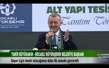 TAHİR BÜYÜKAKIN KOCAELİSPOR'A ÇOK GÜZEL TESİSLER YAPIYORUZ 30 Ocak 2026 @tv41