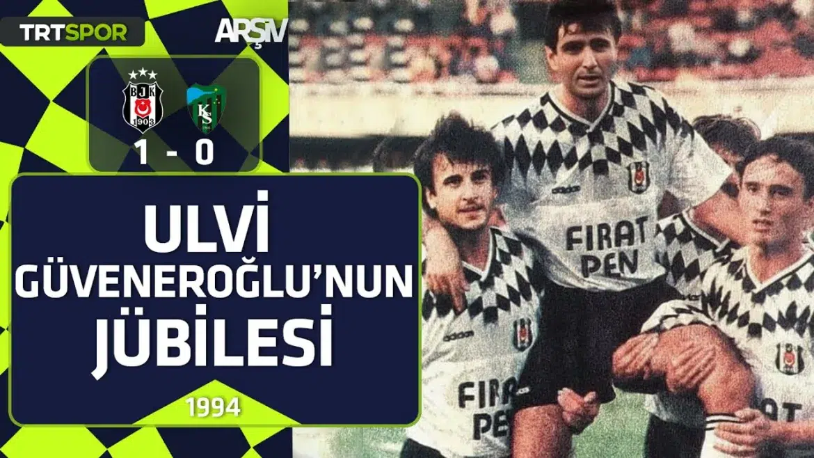 Ulvi Güveneroğlu’nun jübilesi (1994) Beşiktaş-Kocaelispor: 1-0 11 Ocak 2026 @TRTSPORArşiv