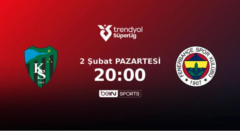 MUHTEMEL 11'LER | Fenerbahçe, Kocaelispor'a konuk oluyor 2 Şubat 2026 @beINSports 2 MUHTEMEL 11'LER | Fenerbahçe, Kocaelispor'a konuk oluyor 2 Şubat 2026 @beINSports