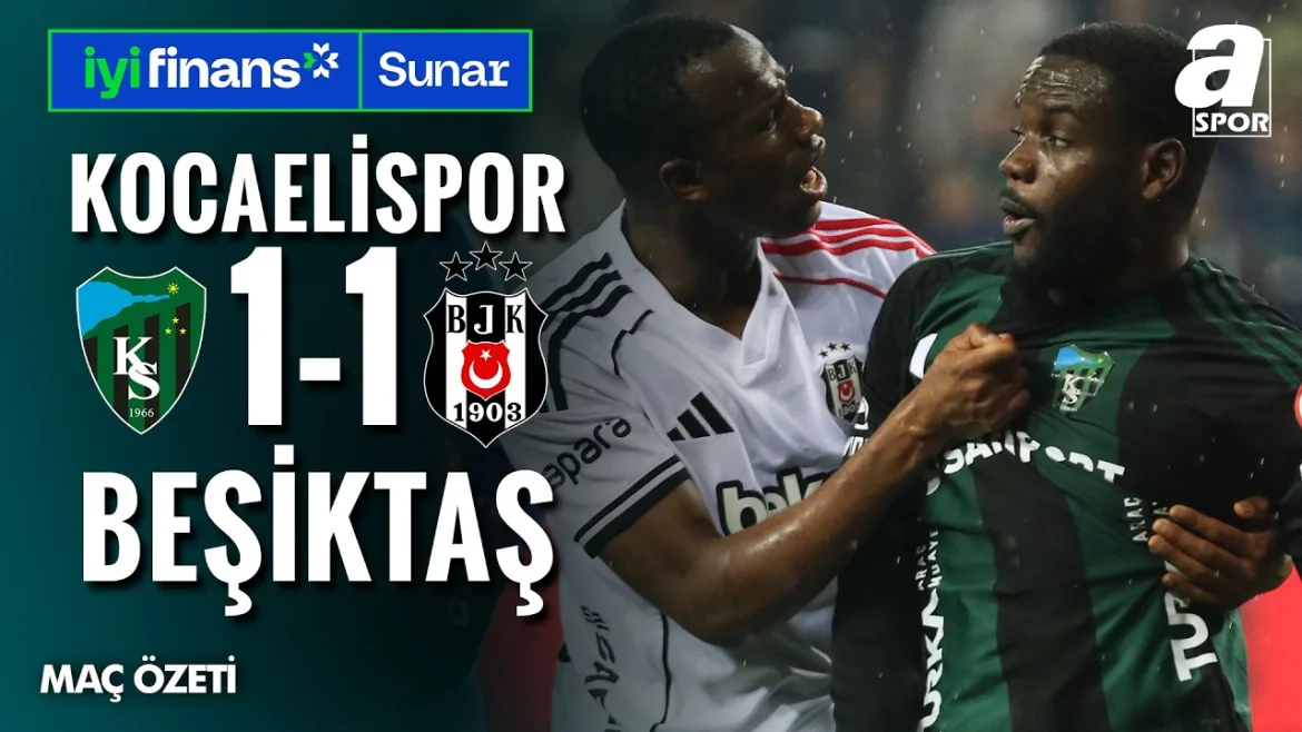 Kocaelispor 1-1 Beşiktaş | MAÇ ÖZETİ | Ziraat Türkiye Kupası 3. Hafta C Grubu | 05 Şubat 2026 @ASpor