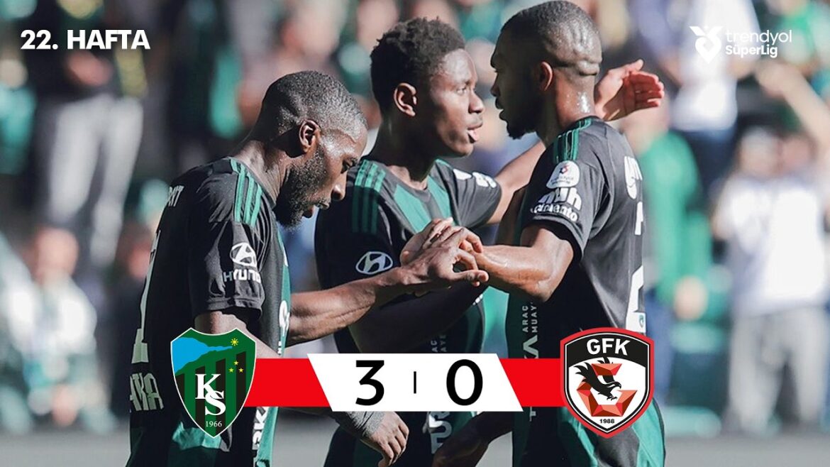 Kocaelispor (3-0) Gaziantep FK | 22. Hafta Maç ÖZETİ | Trendyol Süper Lig 2025 – 2026 Sezonu 18 Şubat 2026 @beINSports