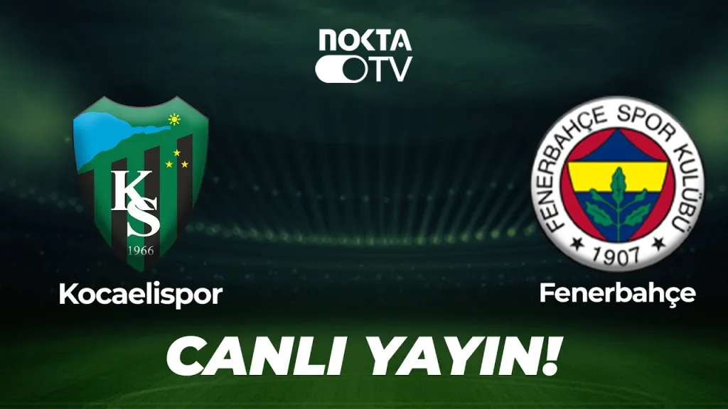 Kocaelispor U19 - Fenerbahçe U19 | 2 Şubat 2026 | Pazartesi | #CanlıYayın @NoktaTV