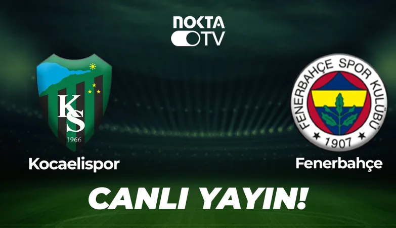 Kocaelispor U19 - Fenerbahçe U19 | 2 Şubat 2026 | Pazartesi | #CanlıYayın @NoktaTV