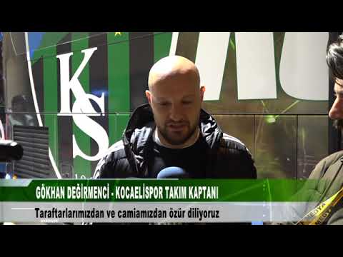 GÖKHAN DEĞİRMENCİ KOCAELİSPOR TAKIM KAPTANI 6 Mart 2026 @tv41