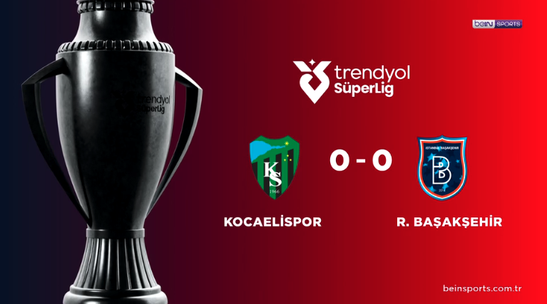 ÖZET | Kocaelispor 0-0 Rams Başakşehir 7 Nisan 2026 @beINSports