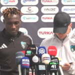 Dan Agyei, Galatasaray maçında galibiyeti kaçırdıklarını söyledi 15 Nisan 2026 @Ajansspor