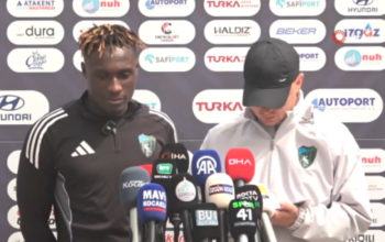 Dan Agyei, Galatasaray maçında galibiyeti kaçırdıklarını söyledi 15 Nisan 2026 @Ajansspor