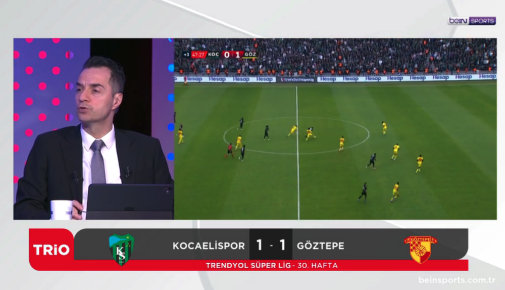 Kocaelispor - Göztepe | Show'un gördüğü sarı kartta karar doğru mu? 18 Nisan 2026 @beINSports