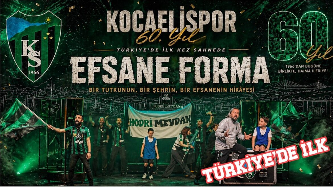 “Efsane Forma” Tiyatro Oyunu | Kocaelispor 60. Yıl Kutlamaları #kocaelispor #tiyatro 25 Nisan 2026 @EmrahÖzşahin