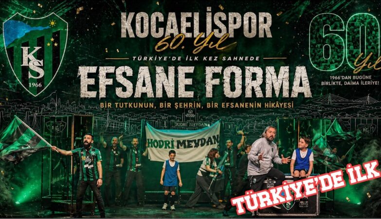 "Efsane Forma" Tiyatro Oyunu | Kocaelispor 60. Yıl Kutlamaları #kocaelispor #tiyatro 25 Nisan 2026 @EmrahÖzşahin