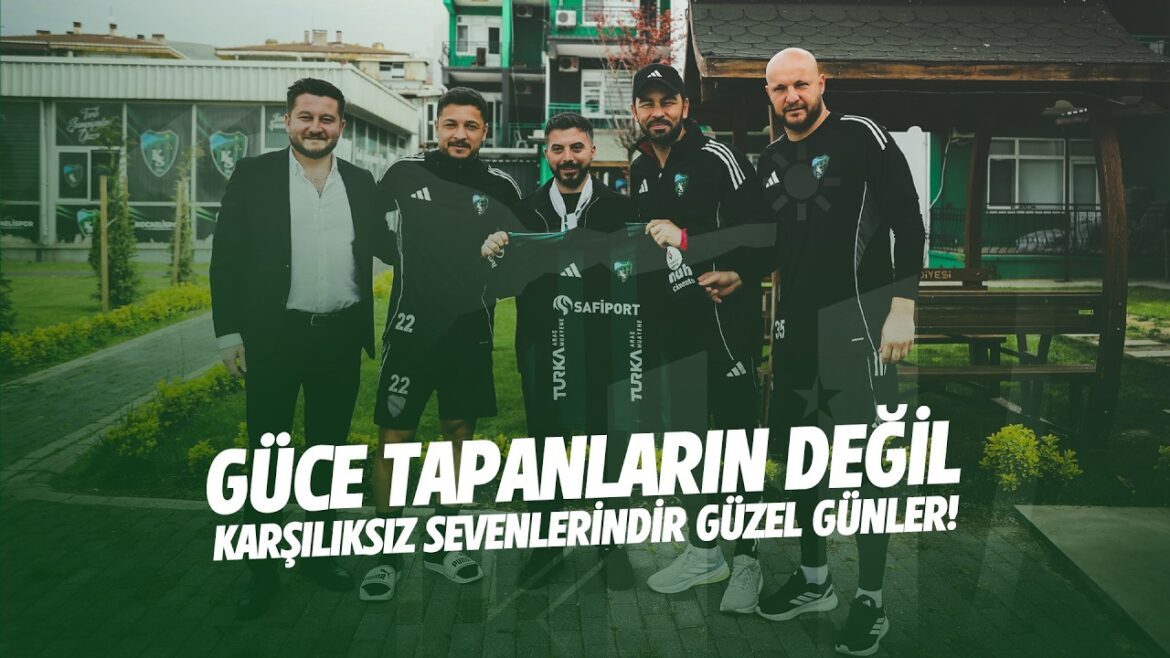 Güce tapanların değil, karşılıksız sevenlerindir güzel günler! 15 Nisan 2026 @Kocaelispor