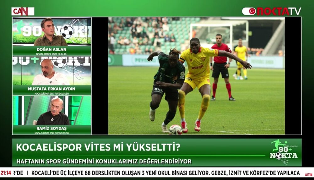 Kocaelispor Vites Mi Yükseltti? | Doğan Aslan ile 90+Nokta | 20.04.2026 @NoktaTV